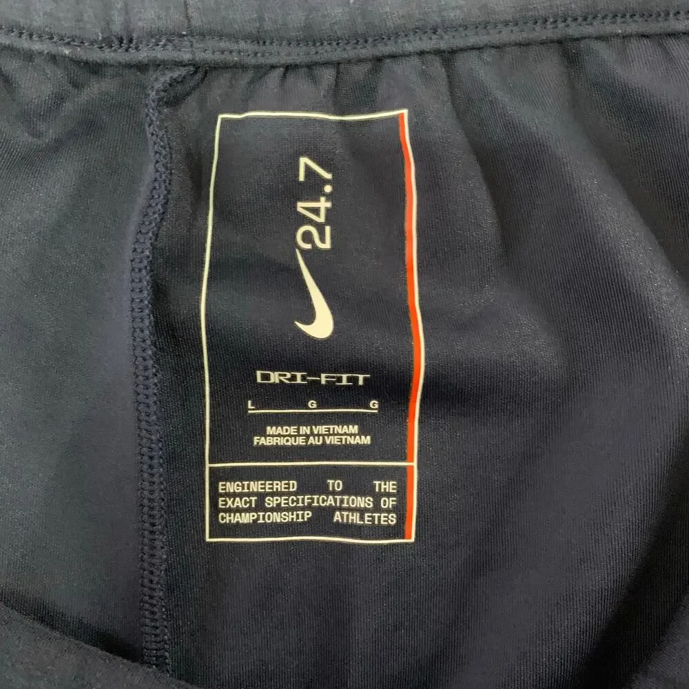 Nike 24.7 ImpossiblySoft Mens Dri-FIT Pants L Navy Active Gym Jogger
